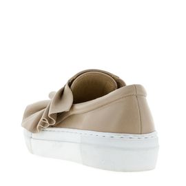 [KUHEE] Slip-on 8137K 3.5cm-Sneakers Ruffle Color Combination Cushion Tall Daily Handmade Shoes-Made in Korea